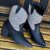 BOTA WESTERN BICO FINO PRETA COM STRASS