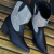 BOTA WESTERN BICO FINO PRETA COM STRASS - comprar online