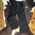 CALÇA BILL WAY INFANTIL PRETA COM BRILHO - 015001