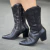 BOTA WESTERN TEX TEAM STONE METAL PRETO - 958019 na internet