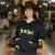 MOLETOM TATANKA UNISSEX PRETO COM VERDE - 006