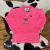 Camiseta Térmica Tex Team Infantil Menina UV50+ - Rosa Neon