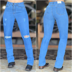 CALÇA JOICE THE BEST DELAVE RASGOS - 9720