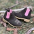 BOTINA D'MILTON INFANTIL LASTEX ROSA - CAFÉ - comprar online