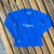 Camiseta Térmica Texas Farm Infantil UV50+ Ml Azul Royal - UVMINI001