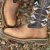 BOTA TEXANA CP BOOTS SOLADO WORK DET LARANJA - comprar online