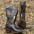 BOTA WESTERN TEX TEAM BOI MUSTANG CAFÉ - 90924 na internet