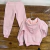 AGASALHO TEX TEAM INFANTIL DE MOLETOM - ROSA/PINK - comprar online