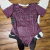 BODY LIFE WESTERN MC CIRRE C/ STRASS - VINHO