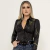 BODY COUNTRY CITY CIRRE COM STRASS DOURADO - PRETO