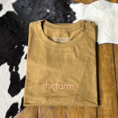 Camiseta Texas Farm Masculina Marrom Cappuccino - CM617 - comprar online