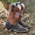 BOTA TEXANA TEX TEAM EUA TELHA - CAFÉ