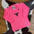 Camiseta Térmica Tex Team Infantil Menina UV50+ - Rosa Neon - comprar online