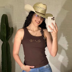 Regata Thankfield 1 Fivelas Marrom - 01706 - comprar online