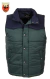 COLETE MASCULINO WRANGLER BICOLOR C/ CAPUZ - VERDE/AZUL - comprar online