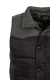 COLETE MASCULINO WRANGLER BICOLOR C/ CAPUZ - PRETO/CINZA na internet