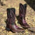 BOTA TEXANA CP BOOTS PINK - CAFÉ
