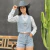 Conjunto B&C Shorts e Colete Lola Shine Delave - 1062 - comprar online