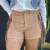 Shorts Unicorn com Franjas e Spikes Caramelo - 9527 na internet