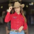 CAMISA TEXAS FARM COMPETIÇÃO FEM ML VERMELHA - CAP007