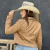 Jaqueta Cropped Unicorn em Suede Caramelo com Taxas Prata - 9529 - loja online