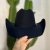 CHAPÉU PRALANA ARENA FELT ABA 11 - PRETO AZULADO NAVY - Country Style | Loja Online de Moda Country Masculina e Feminina