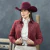 Jaqueta Cropped Unicorn em Suede Vermelho com Taxas - 9495 na internet