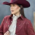 Jaqueta Cropped Unicorn em Suede Vermelho com Taxas - 9495 - Country Style | Loja Online de Moda Country Masculina e Feminina