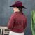 Jaqueta Cropped Unicorn em Suede Vermelho com Taxas - 9495 - loja online