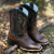 Bota Texana Made In Lida Fossil Tabaco / Preto - N11 Café