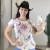 Blusinha Ride Horse Cranio Flores - Off White - comprar online