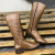 Bota Montaria Frattina Cano Gomado Caramelo - 965 - comprar online