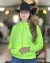 CORTA VENTO LIFE WESTERN FEM - AMARELO NEON