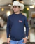 CAMISETA TÉRMICA LIFE WESTERN MASC - MARINHO