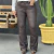 Calça Consciência Jeans Flare em Couro PU Marrom - 22986 na internet