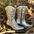 BOTA WESTERN TEX TEAM METAL PRATA - 958019 - comprar online