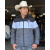 JAQUETA YOUNG MASC PUFFER CHUMBO E BRANCO