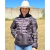 JAQUETA TUFF UNISSEX PRETA LOGO VERDE