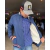 JAQUETA WRANGLER BOMBER MASC MARINHO - WM8905 - comprar online