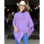 PONCHO FEMININO PARIS 8052 - LILÁS