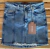 Saia Stabulos Country Jeans Marmorizada - Com costura - comprar online