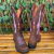 BOTA TEXANA GOYAZES FEM DALLAS TABACO - 213204-CK - comprar online