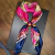 Lenço Gringa Acetinado - Pink - comprar online