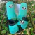 KIT CLOCHE + CANELEIRA BOOTS HORSE COLOR VERDE ÁGUA - 7181