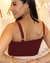 Imagem do Vestido Bicolor Vinho