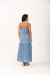 Vestido Gracinha Azul Longo - loja online