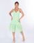 Vestido Laise Verde Água
