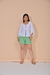 Blusa Flora Branca