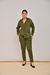Calça Veludo Verde Militar - comprar online