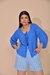 Blusa Flora Azul - OffRio